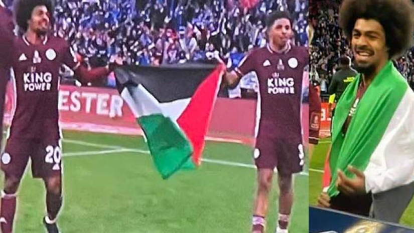 ইসরাইলের চেলসিকে হারাল ইংলিশ ক্লাব, বাংলাদেশী হামজা মাঠে ওড়ালেন ফিলিস্তিনের পতাকা 