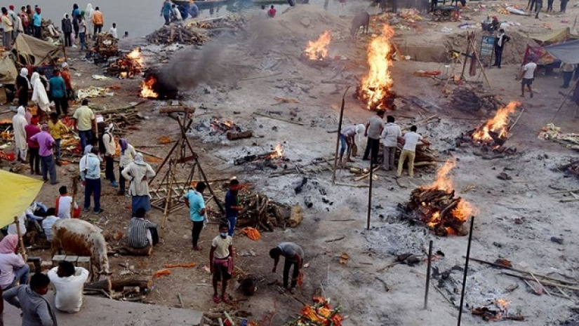 ভারতে একদিনে মৃত্যুর নতুন রেকর্ড