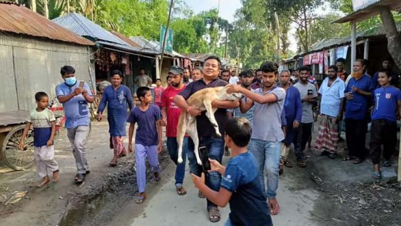 ফেসবুকে পশুর প্রতি নিষ্ঠুরতার ভিডিও দেখে পুলিশের দ্রুত ব্যবস্থা গ্রহণ