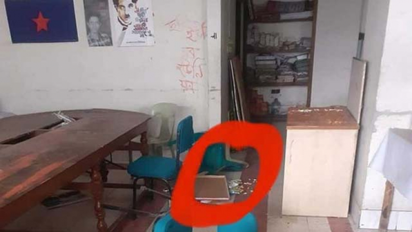 যুব ইউনিয়নের কেন্দ্রীয় কার্যালয়ে ভাংচুর