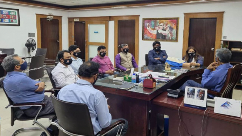 ই-কমার্স এ্যাসোসিয়েশন অফ বাংলাদেশ (ই-ক্যাব) নেতৃবৃন্দ