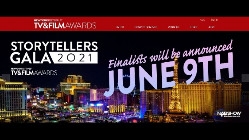 নিউইয়র্ক ফেস্টিভালস টিভি এন্ড ফিল্ম এওয়ার্ড