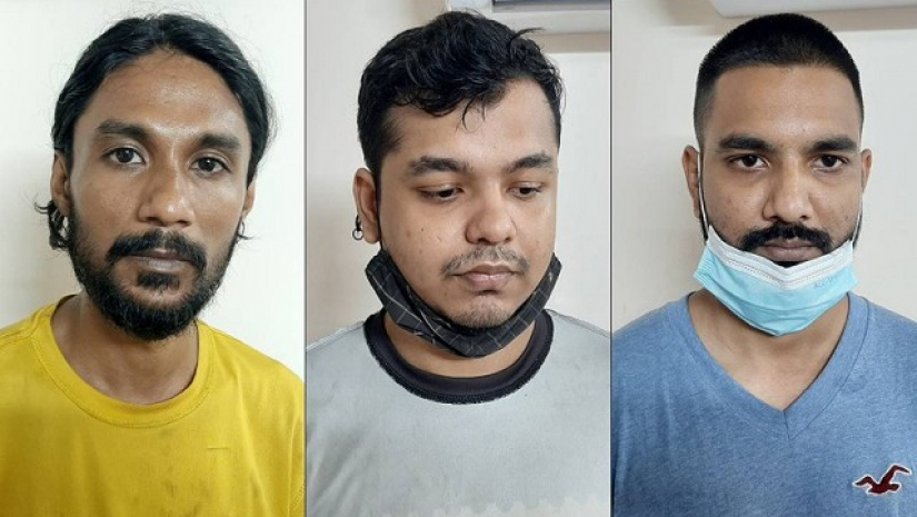 গ্রেপ্তার তিনজন