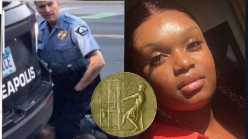 ১৮ বছর বয়সী কৃষ্ণাঙ্গ তরুণী ডারনেল্লা ফ্রেজিয়ারকে পুলিৎজার পুরস্কারে ভূষিত করা