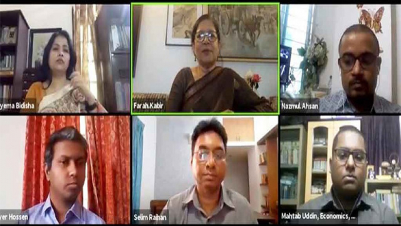 সানেম ও অ্যাকশনএইড বাংলাদেশের ওয়েবিনার