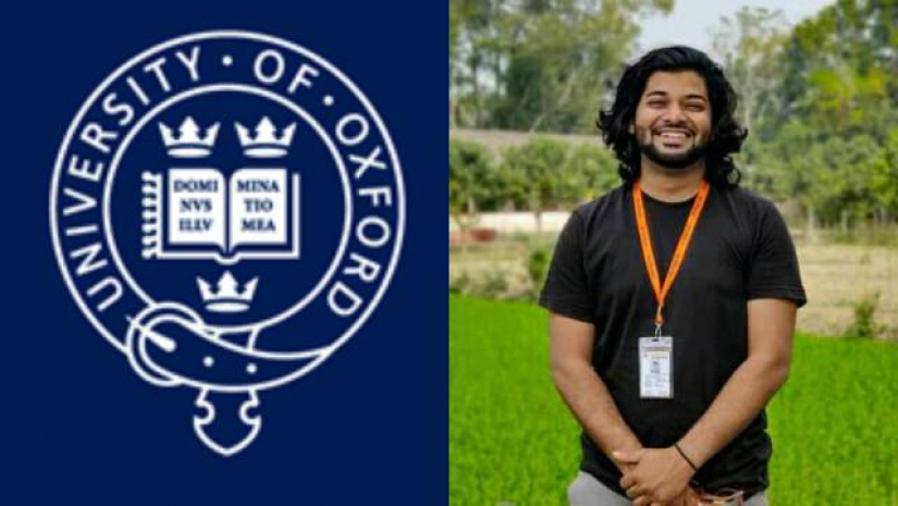 শাশ্বত ও অক্সফোর্ড বিশ্ববিদ্যালয়ের লোগো