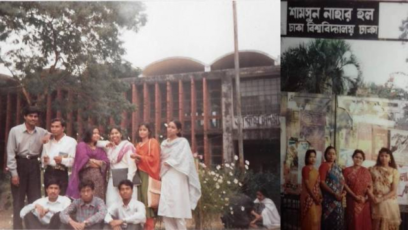 ঢাকা বিশ্ববিদ্যালয়ে নারী শিক্ষার্থীদের পদচারণা