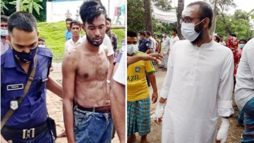 অভিযুক্ত জুয়েল ও ভুক্তভোগী আল ফাতুন