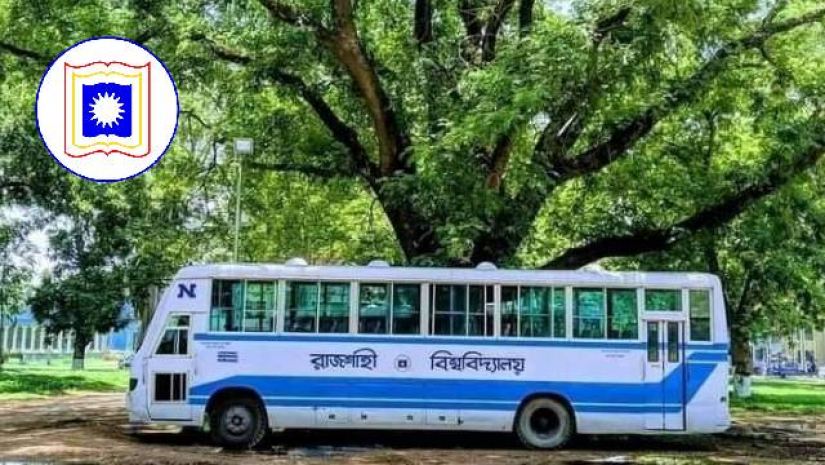 রাবির নীল-সাদা বাসে শিক্ষার্থীদের বাড়ির পথে যাত্রা শুরু