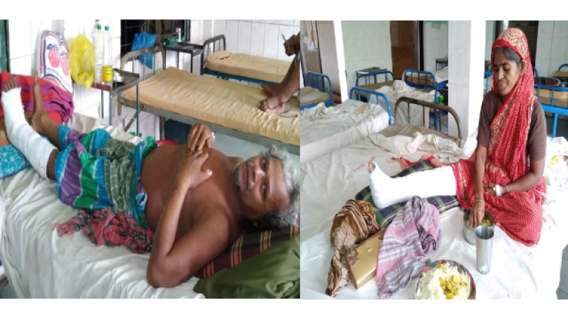 মা-বাবাকে পিটিয়ে হাসপাতালে পাঠাল ছেলে