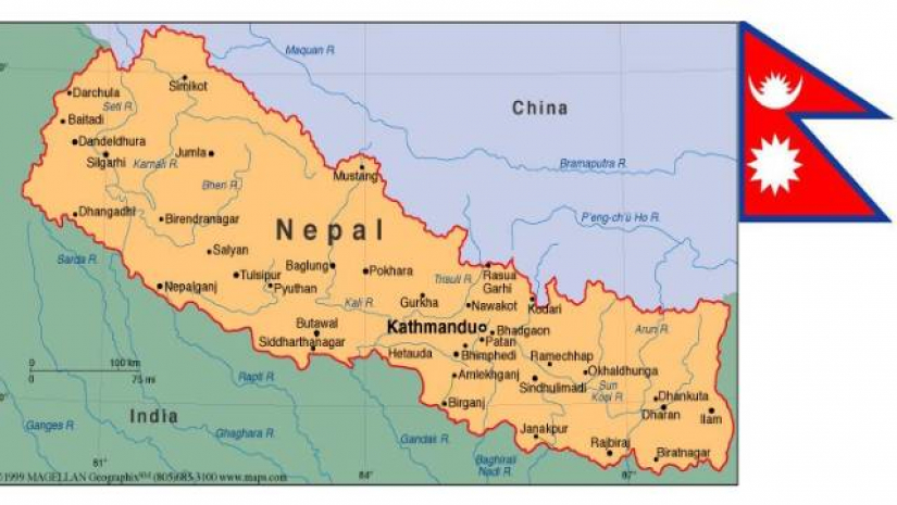 নেপালের ম্যাপ