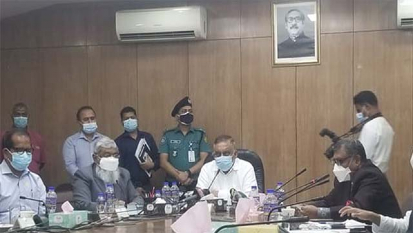  ‘লকডাউন’ সম্পর্কিত বৈঠক