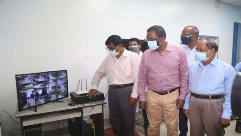 সিসি ক্যামেরার আওতায় রাবি ক্যাম্পাস