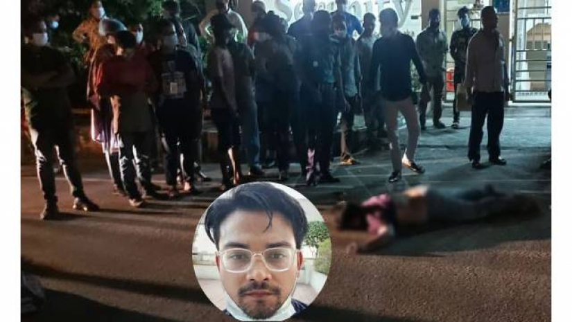 হতাশাগ্রস্ত হয়ে আত্মহত্যা করেছেন বলে প্রাথমিকভাবে ধারণা