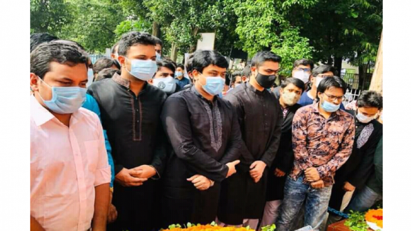 শেখ কামালের জন্মবার্ষিকীতে ছাত্রলীগের শ্রদ্ধা নিবেদন