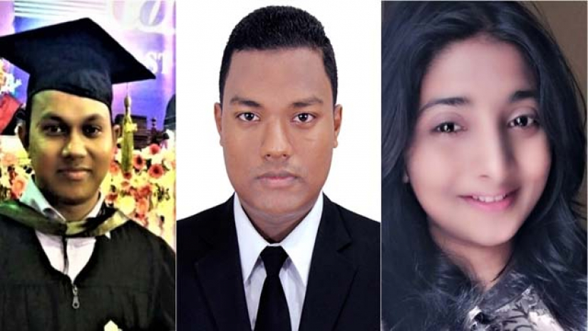 মো. আবির হাসান, মো. নাজমুল খান ও ফাতিমা তাসনিম