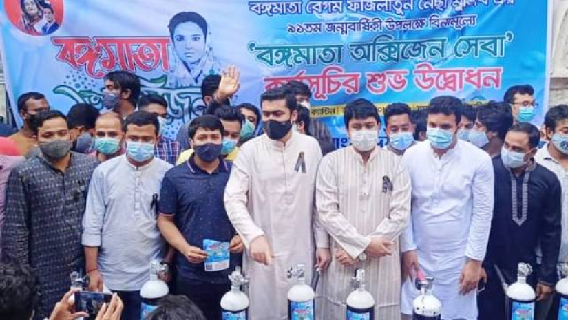 ছাত্রলীগের নম্বরে জানালেই সিলিন্ডার পৌঁছে দেব: জয়