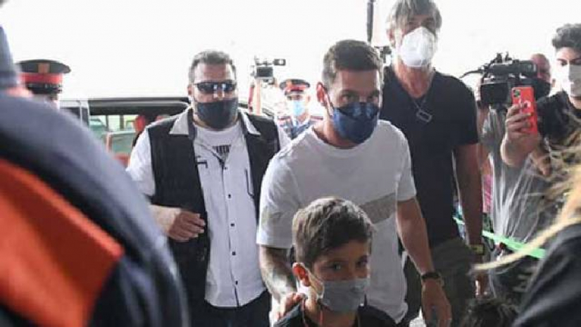 ফ্রান্সের পথে লিওনেল মেসি