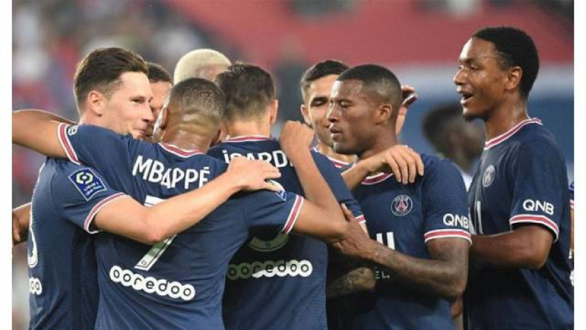 লিগ ওয়ানের দ্বিতীয় ম্যাচে পিএসজির জয়
