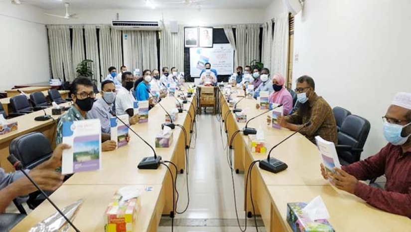 শাবিপ্রবিতে বার্ষিক প্রতিবেদনের মোড়ক উন্মোচন অনুষ্ঠান