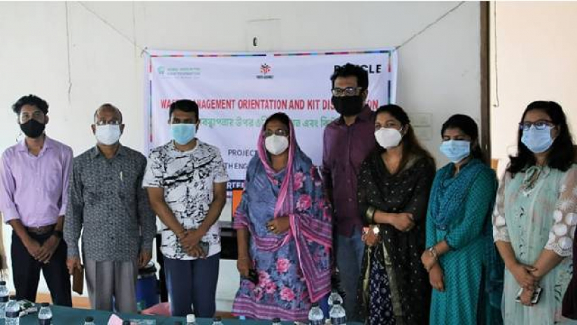 পিসাইকেলের উদ্যোগে বর্জ্য ব্যবস্থাপনা ওরিয়েন্টেশন