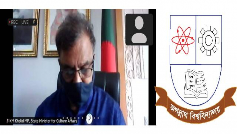 সংস্কৃতি বিষয়ক প্রতিমন্ত্রী কে এম খালিদ