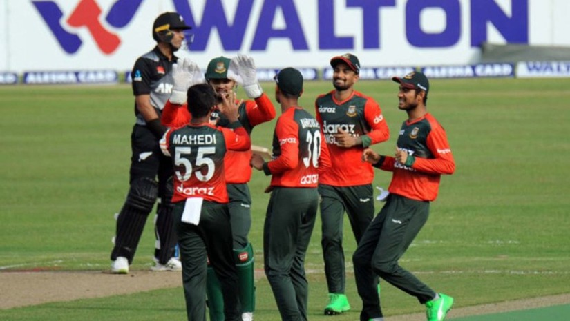 নিউজিল্যান্ডকে সর্বনিম্ন রানে অলআউট করল বাংলাদেশ