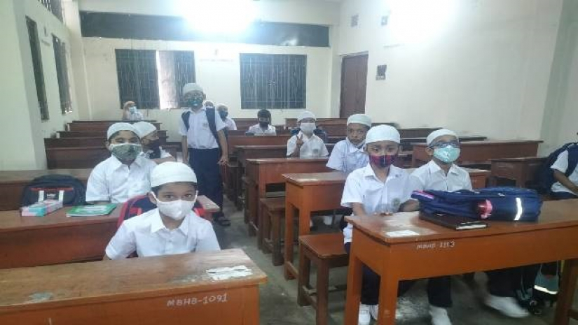 মতিঝিল আইডিয়ালের প্রাথমিক শাখার ক্লাস