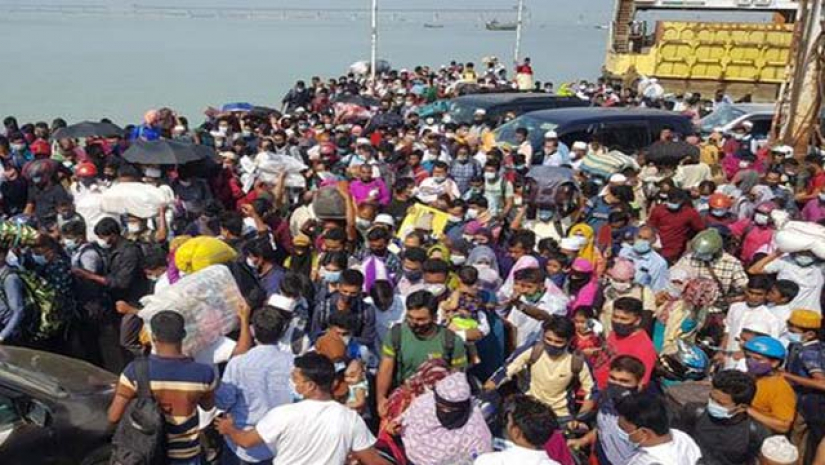 সাধারণ ছুটির আগে সবার ঢাকা ত্যাগ করোনা বিস্তারের প্রাথমিক কারণ: গবেষণা