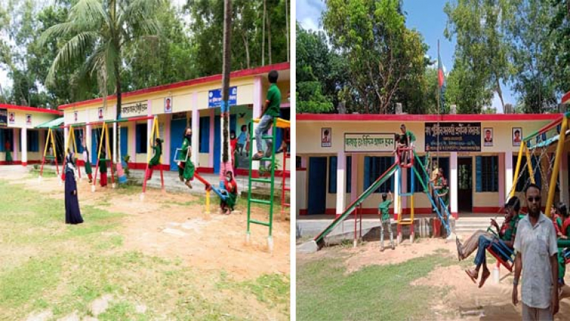 প্রাথমিক বিদ্যালয়ের দৃশ্য