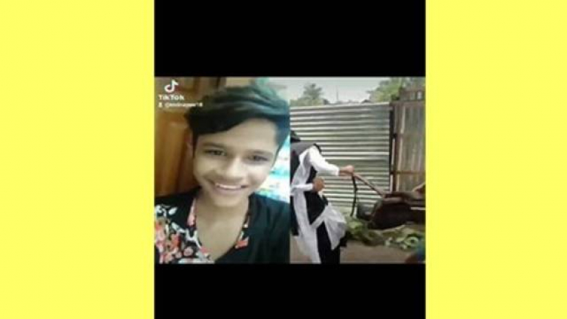 মোবাইল ফোনে ভিডিও করে টিকটকে ছড়িয়ে দেওয়া হয়