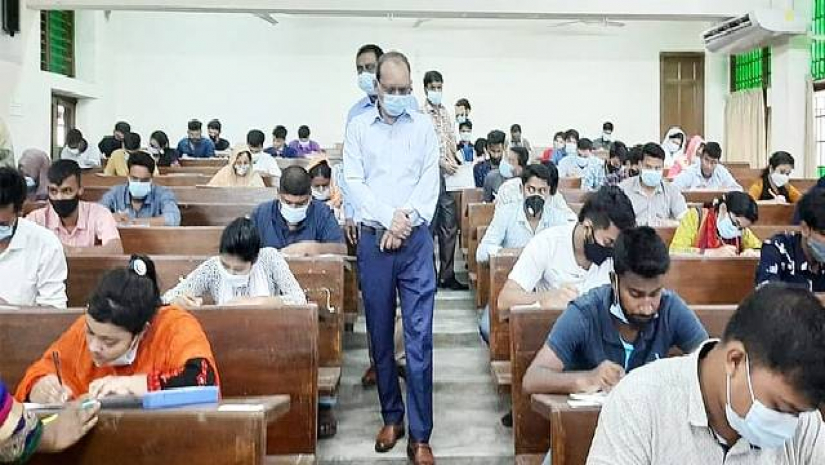 রাবিতে অনুষ্ঠিত ঢাবির ক ইউনিটের ভর্তি পরীক্ষায় উপস্থিতি ৮৪ শতাংশ