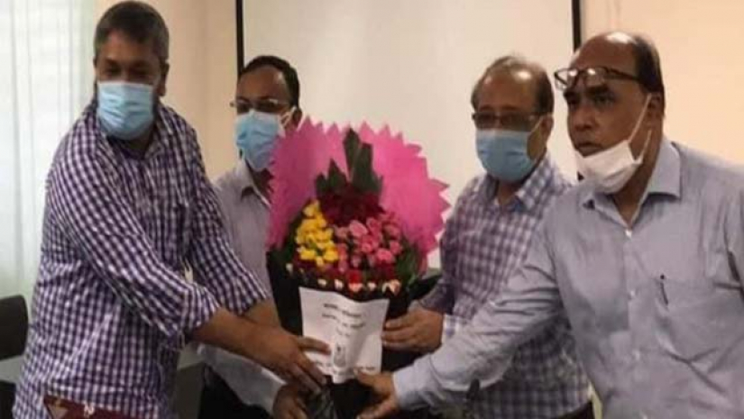 ড.পরিমল কান্তি বিশ্বাস এবং ড. এ. এম. সাহাবউদ্দিন