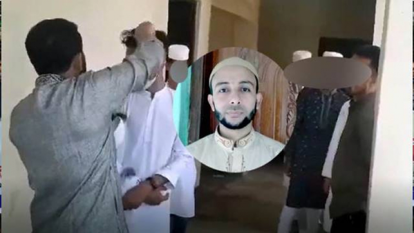 ছয় ছাত্রকে সারিবদ্ধভাবে দাঁড় করিয়ে কাঁচি দিয়ে চুল কেটে দেওয়ার অভিযোগ উঠে 