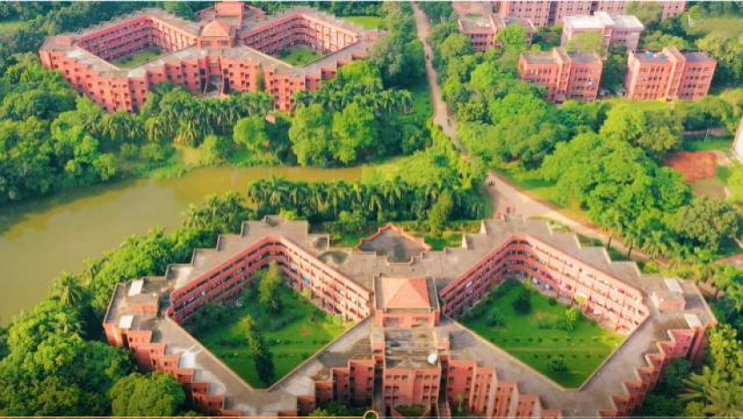 পাখির চোখে জাহাঙ্গীরনগর বিশ্ববিদ্যালয়