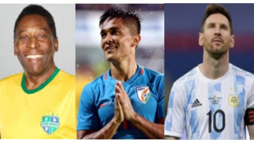 পেলেকে ছাড়িয়ে মেসির রেকর্ড ভাঙার অপেক্ষায় সুনীল