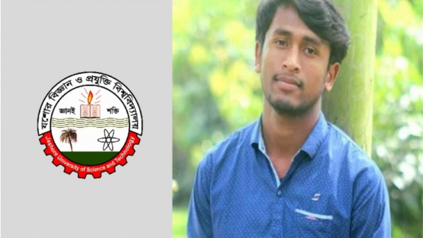 যবিপ্রবি শিক্ষার্থী প্রসেনজিত রায় জয়