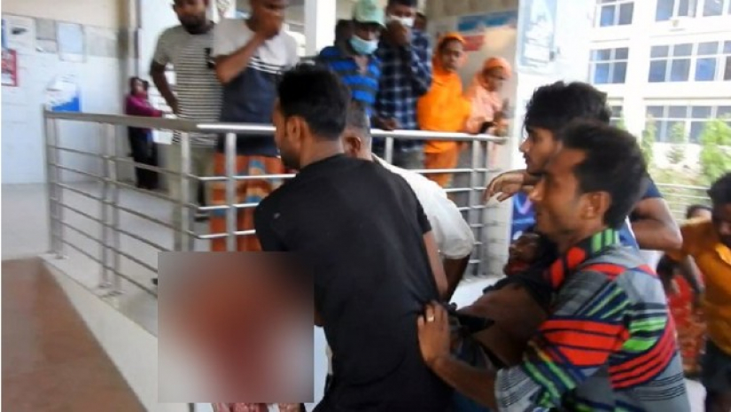 হাসপাতালে নেওয়া হচ্ছে আহত ও নিহতদের