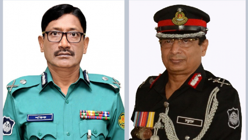 ডিএমপি কমিশনার ও র‌্যাব মহাপরিচালকের পদোন্নতি