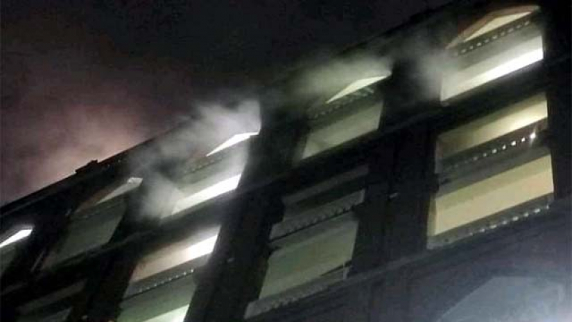 সুফিয়া কামাল হলে আগুন