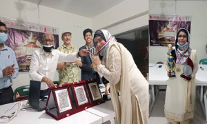 রোটার‍্যাক্ট ট্যালেন্ট হান্টের টপ গ্লাডিয়েটর হলেন লামিয়া