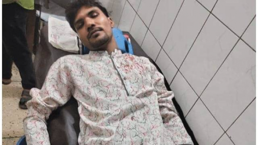 আহত ছাত্রলীগ নেতা আব্দুল্লাহ আল হাদী