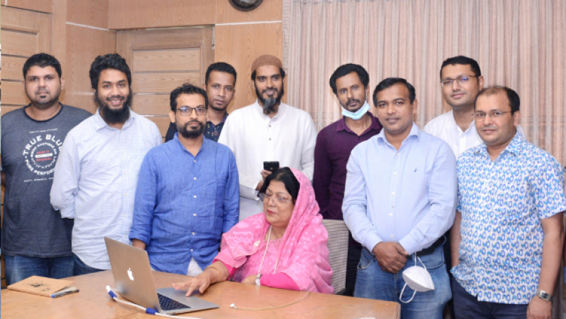 নিজস্ব সফটওয়্যার ব্যবহারের মাধ্যমে   ভর্তি পরীক্ষার বিস্তারিত ফলাফল প্রকাশের কার্যক্রম উদ্বোধন 