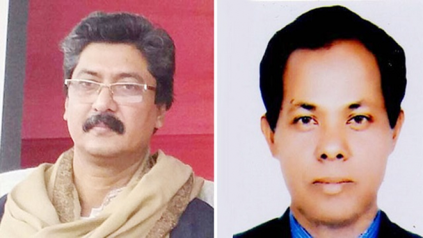 শিক্ষা বোর্ডের চেয়ারম্যান অধ্যাপক মোল্লা আমীর হোসেন, সচিব অধ্যাপক এএমএইচ আলী আর রেজা