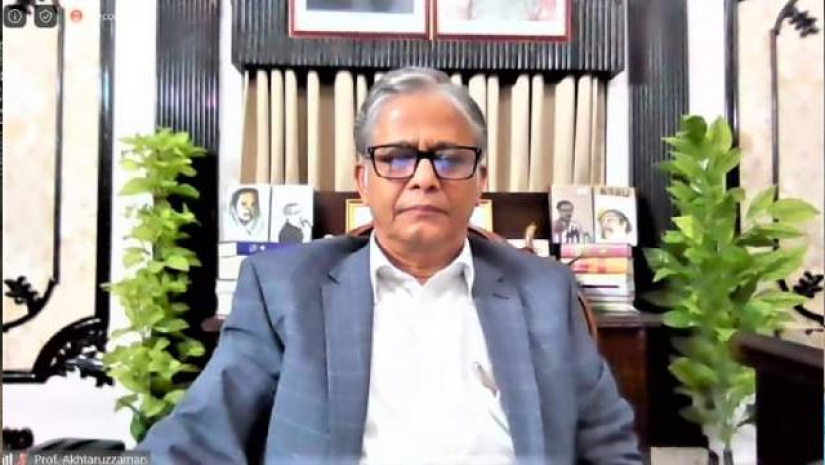 সিডস ফর দ্য ফিউচার ২০২১-এর গ্রাজুয়েশন অনুষ্ঠানে ঢাবি ভিসি