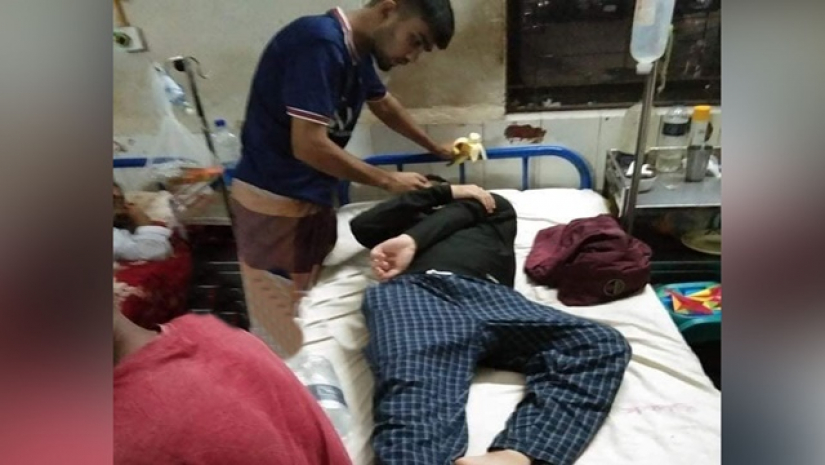 পটুয়াখালী মেডিক্যাল কলেজ হাসপাতালে চিকিৎসা দেয়া হচ্ছে