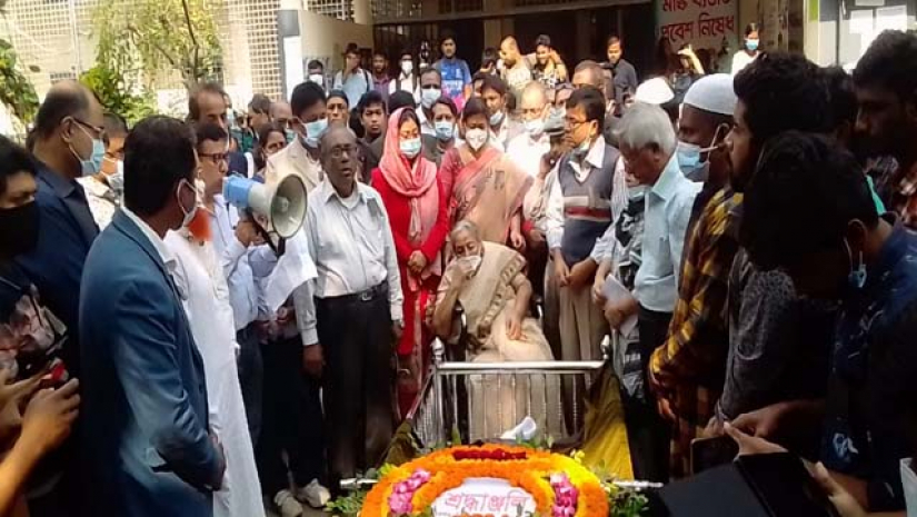 আজিজুল হকের চির বিদায়ে শোকাহত রাবির দর্শন পরিবার