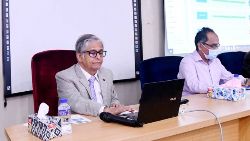 ফল প্রকাশ অনুষ্ঠানে ঢাবি উপাচার্য অধ্যাপক ড. মো. আখতারুজ্জামান