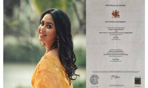 অভিনেত্রী ভাবনা এখন গ্র্যাজুয়েট