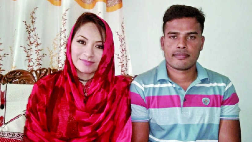 জামালপুরের রবিউল হাসান রুমানের সঙ্গে মেক্সিকান তরুণী